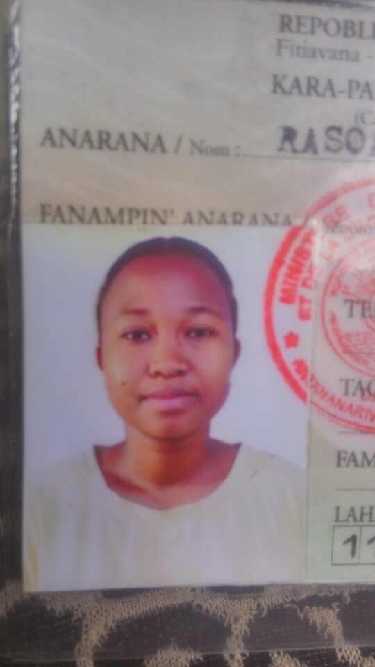 RASOARIMANANA Herimampionona Larissa